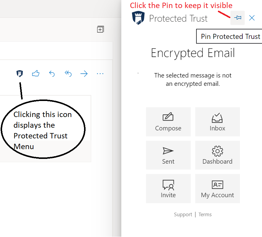 Install The Protected Trust Add in For Outlook Web Access In Office 365 