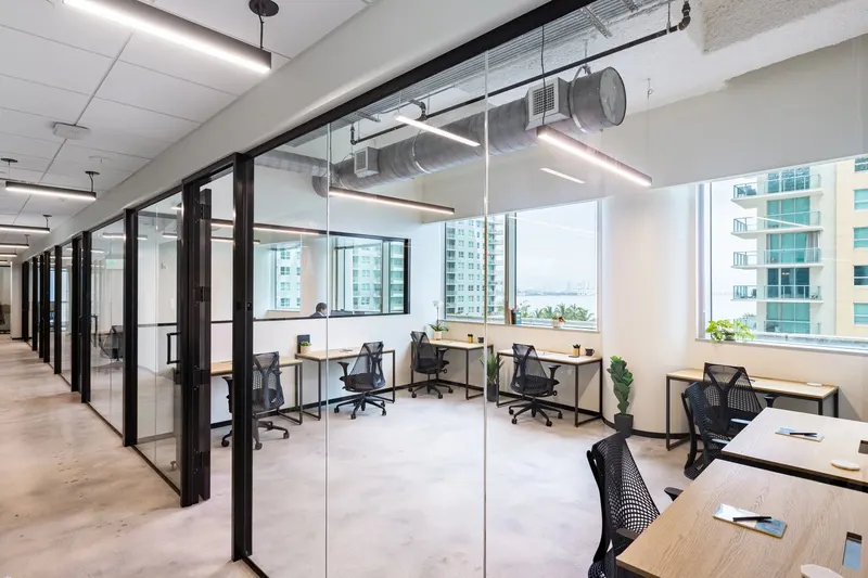 The Miami office on Brickell.